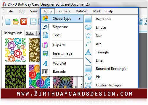 Birthday Cards Design software