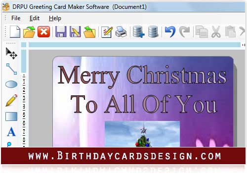 Greeting Cards Design Software screenshot