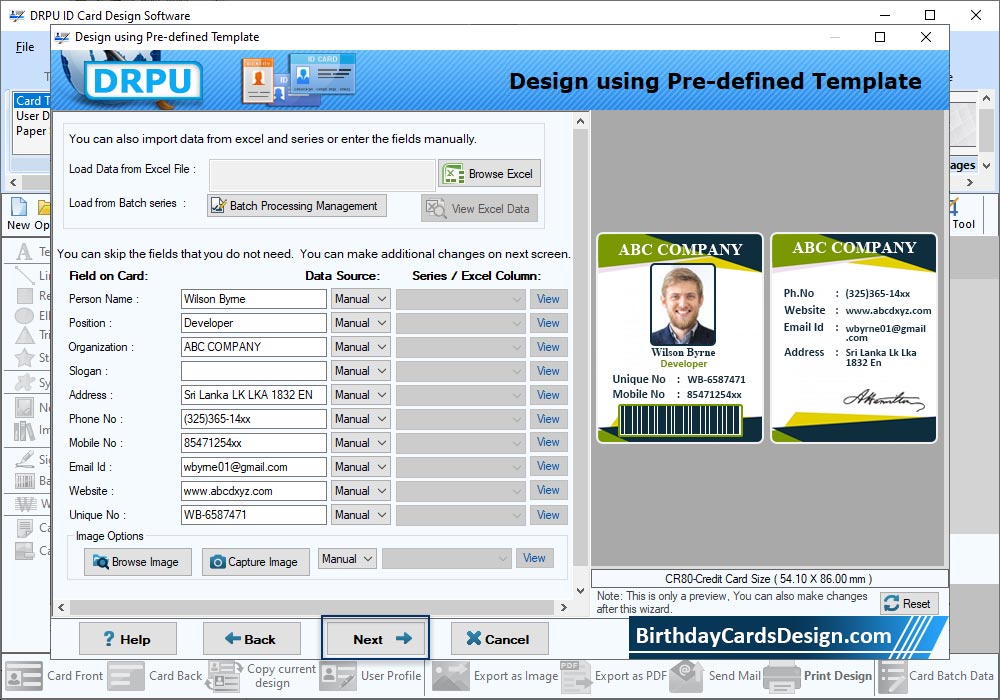 ID Cards Design Software