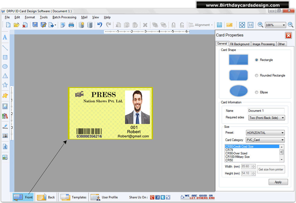 Designed ID Card Designed ID Card
