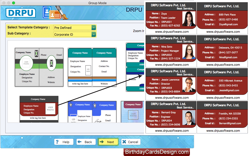 DRPU Mac ID Cards Maker (Corporate Edition)