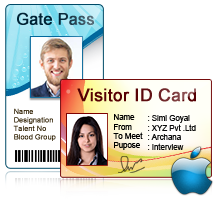 DRPU Mac Gate Pass ID Cards Maker Software